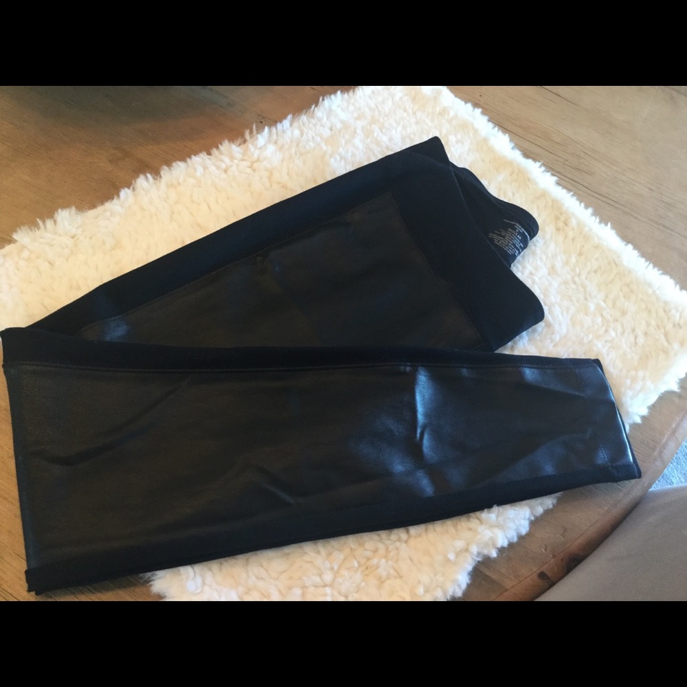 Soma faux leather leggings